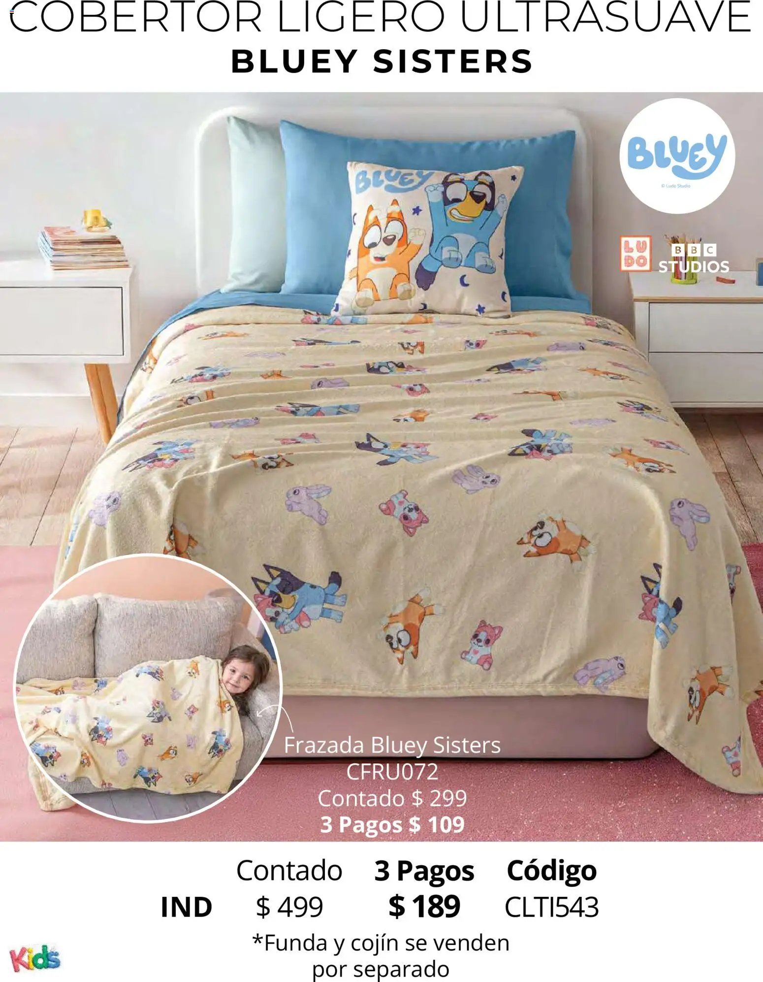 Colchas Concord catálogo Kids