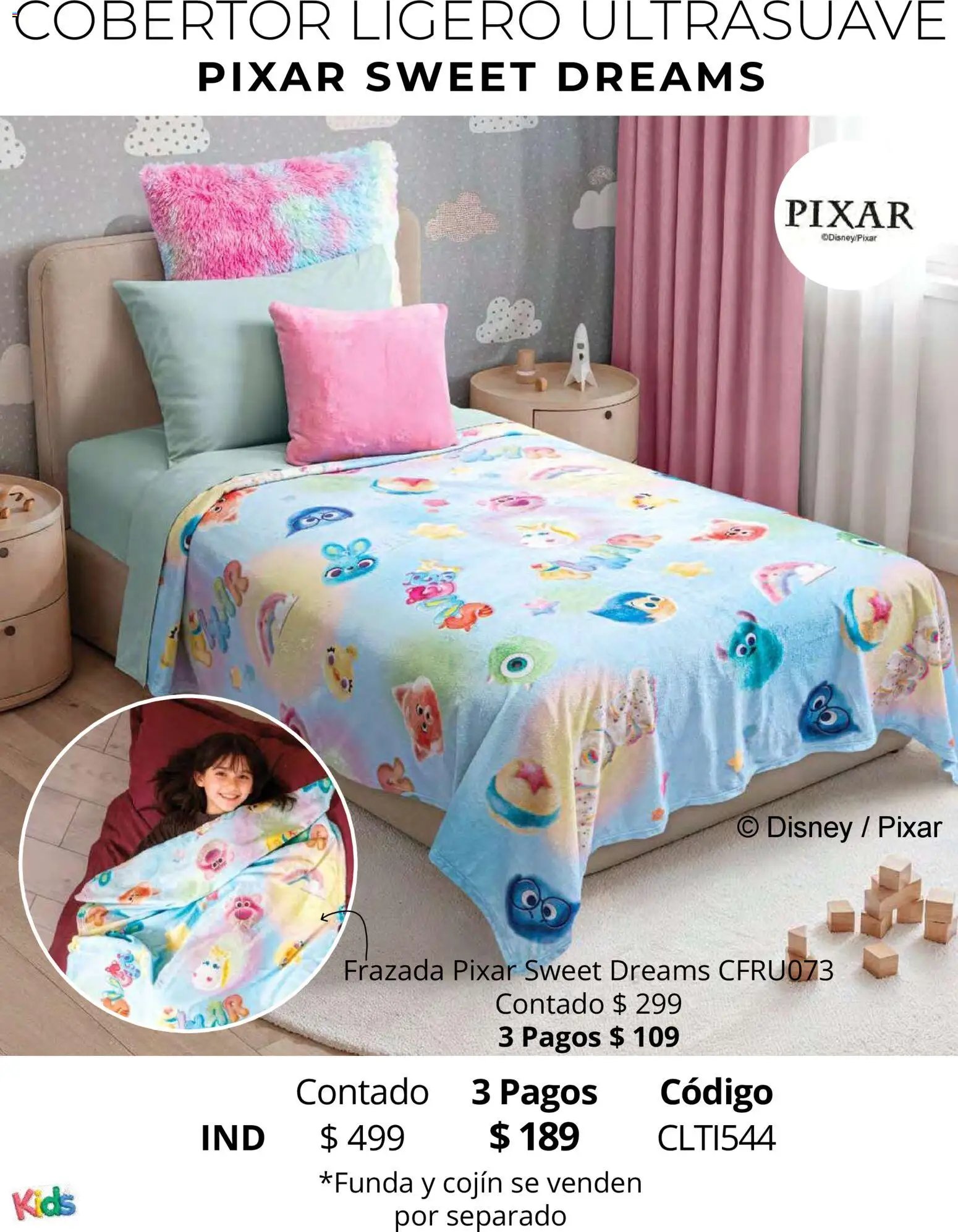 Colchas Concord catálogo Kids
