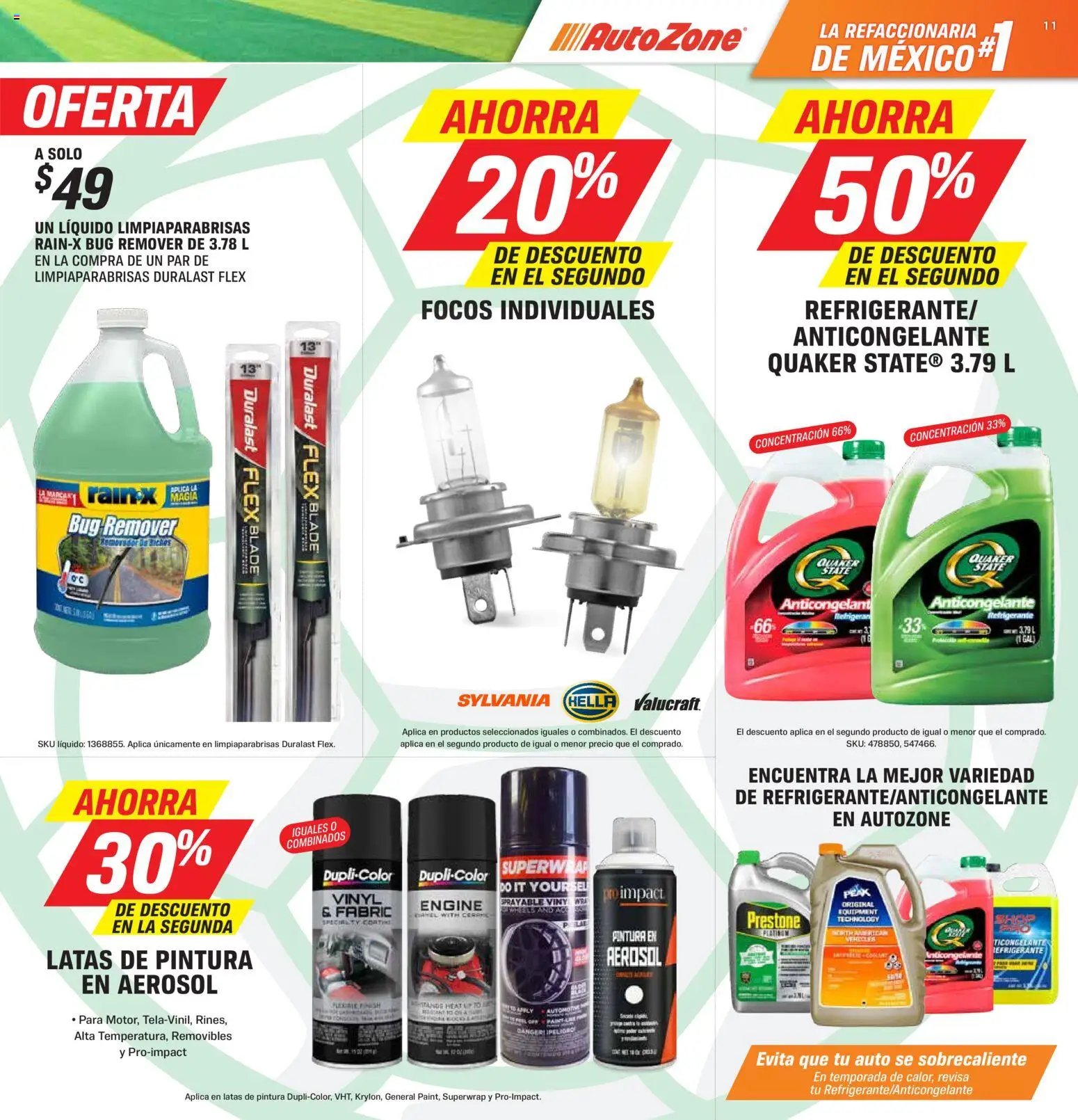 AutoZone catálogo