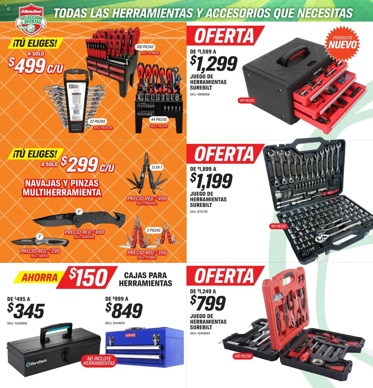 AutoZone catálogo