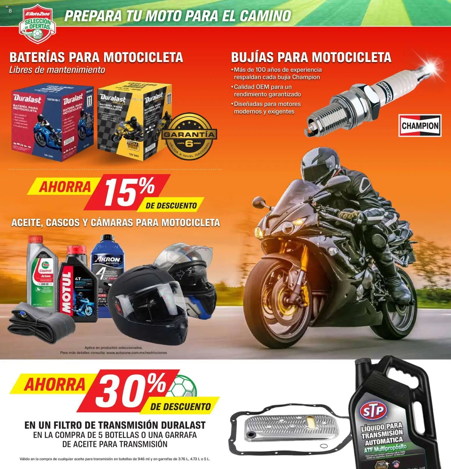 AutoZone catálogo