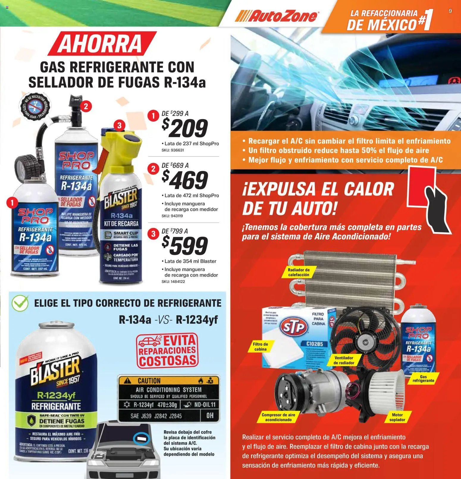 AutoZone catálogo
