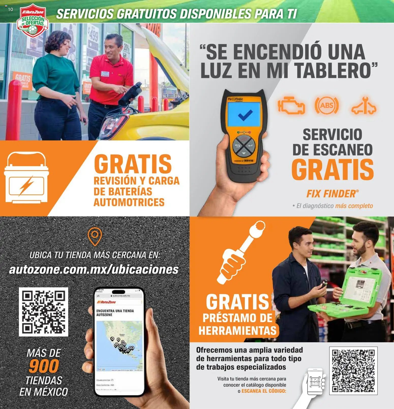 AutoZone catálogo