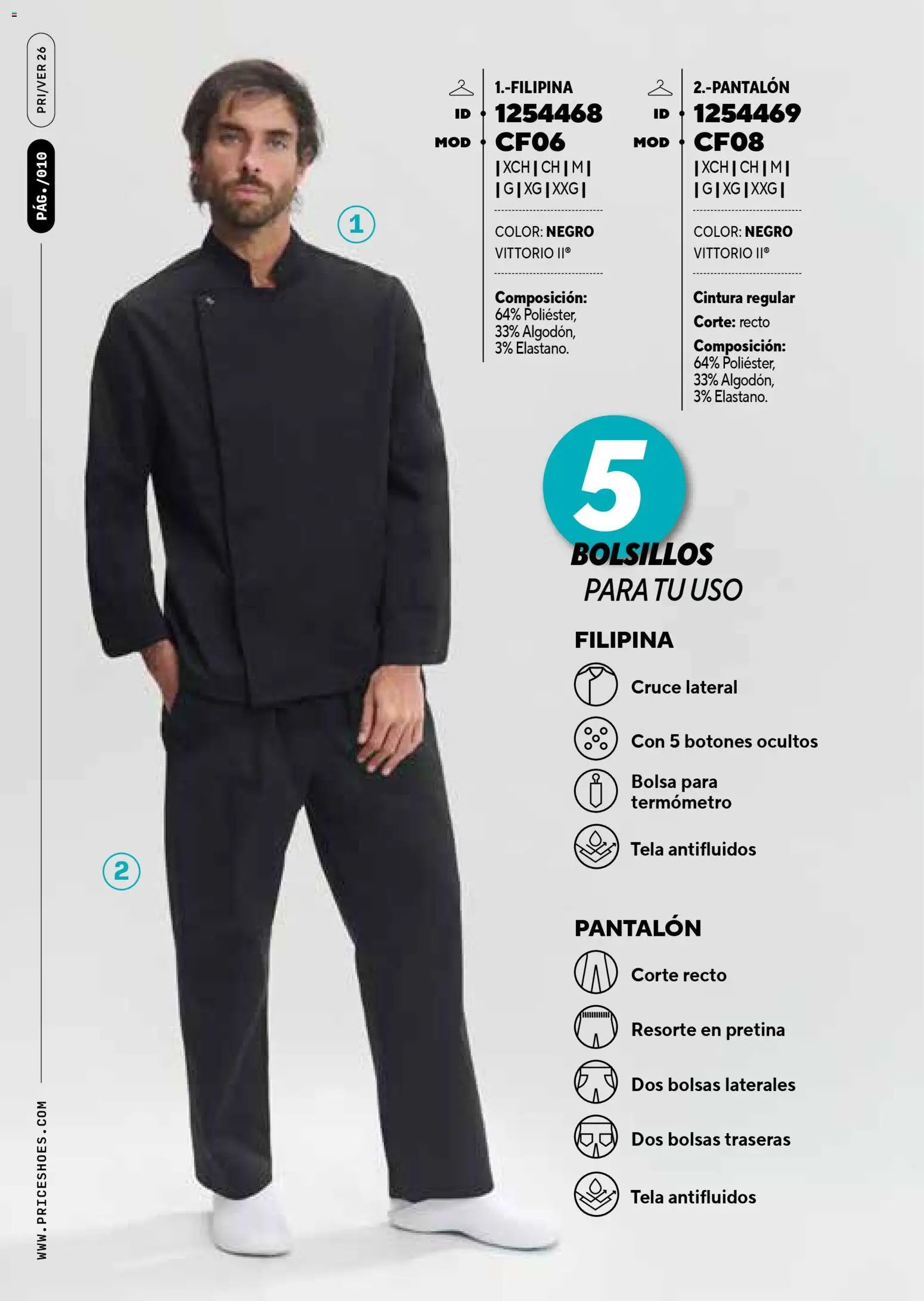 Price Shoes catálogo Med Chef