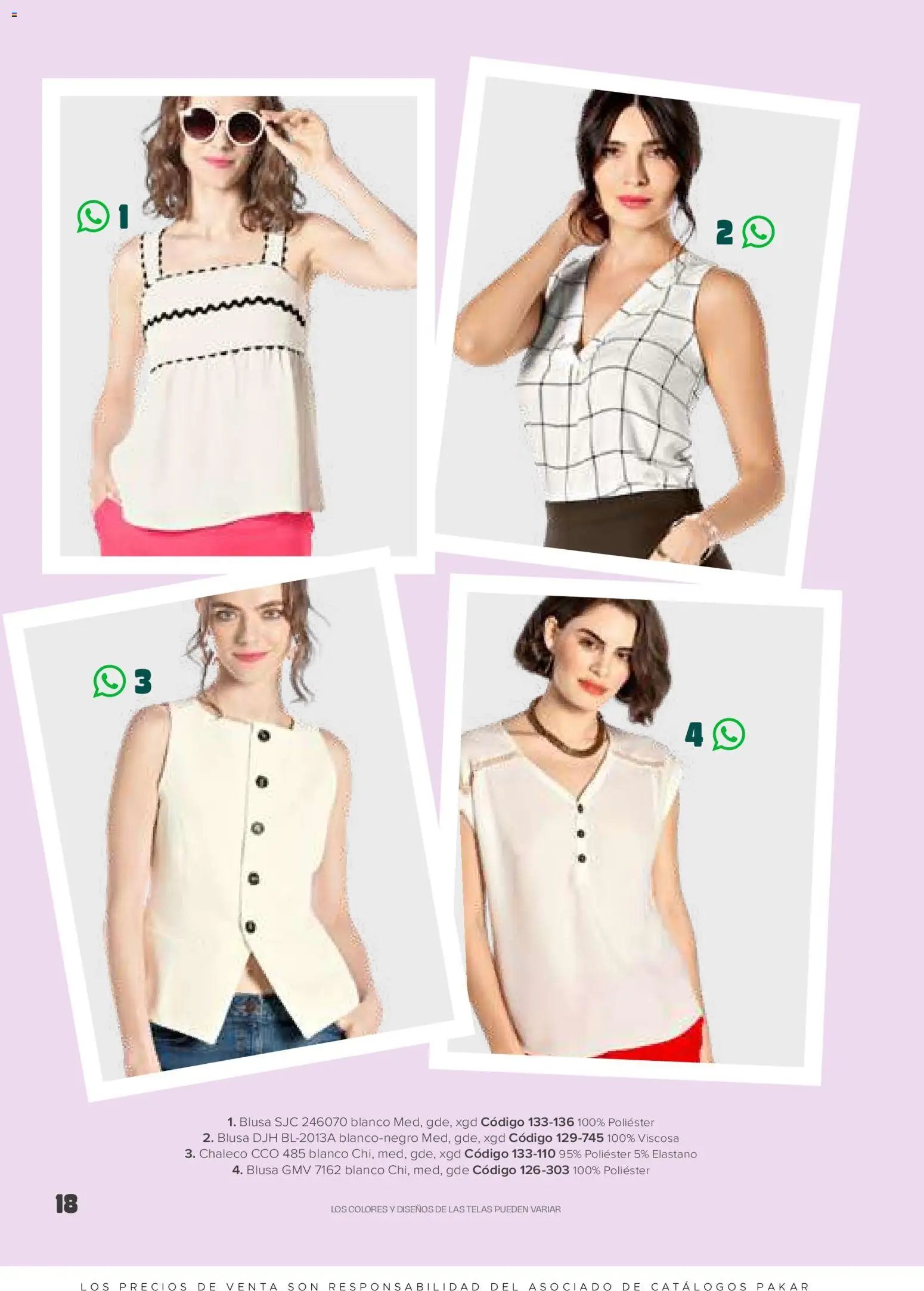 SC Pakar catálogo Ropa