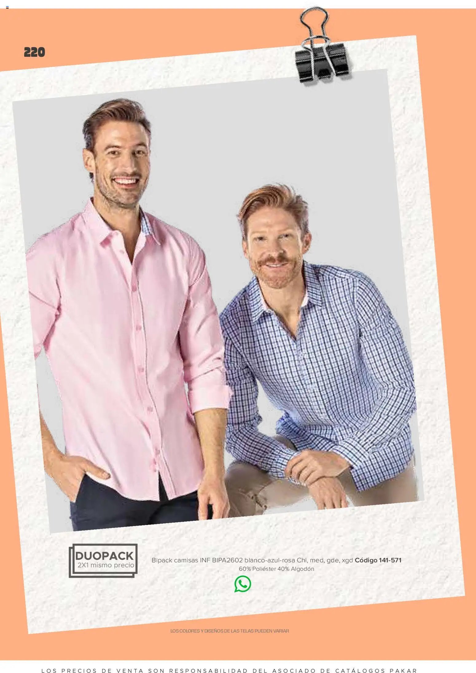 SC Pakar catálogo Ropa