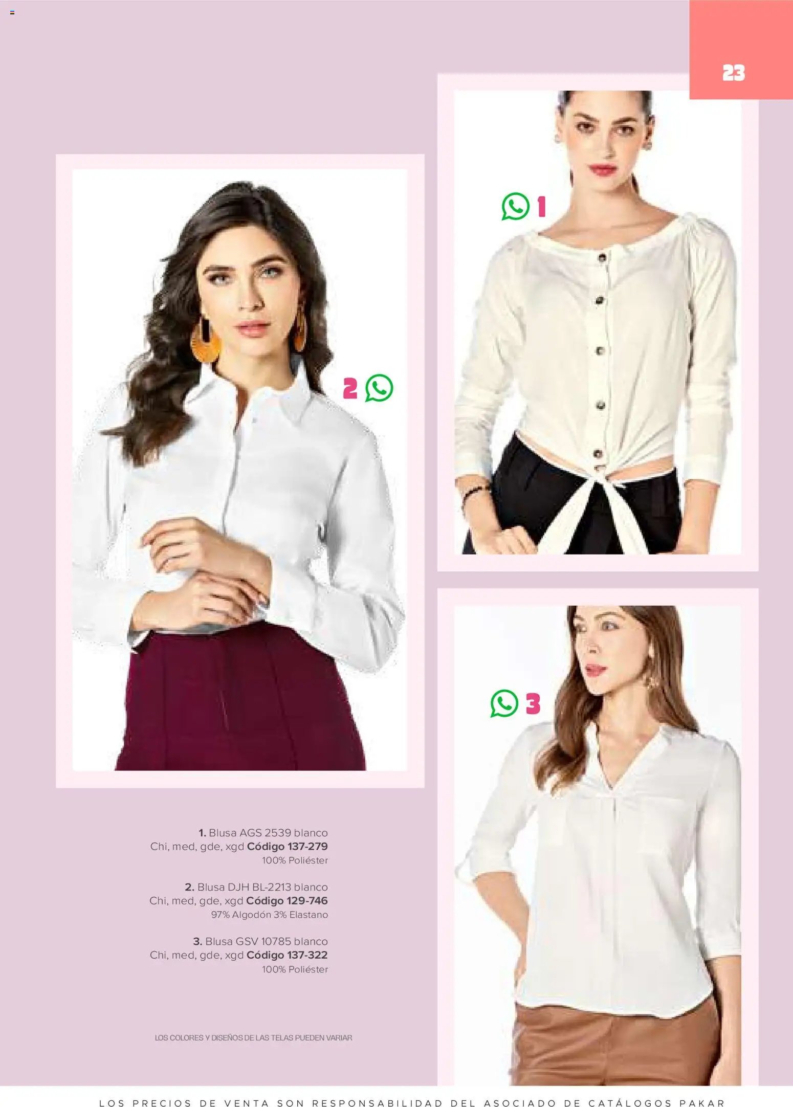 SC Pakar catálogo Ropa
