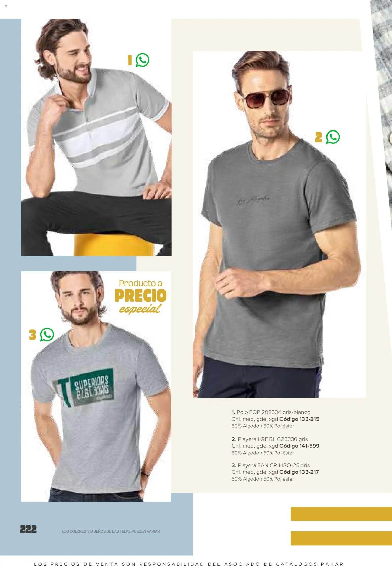 SC Pakar catálogo Ropa