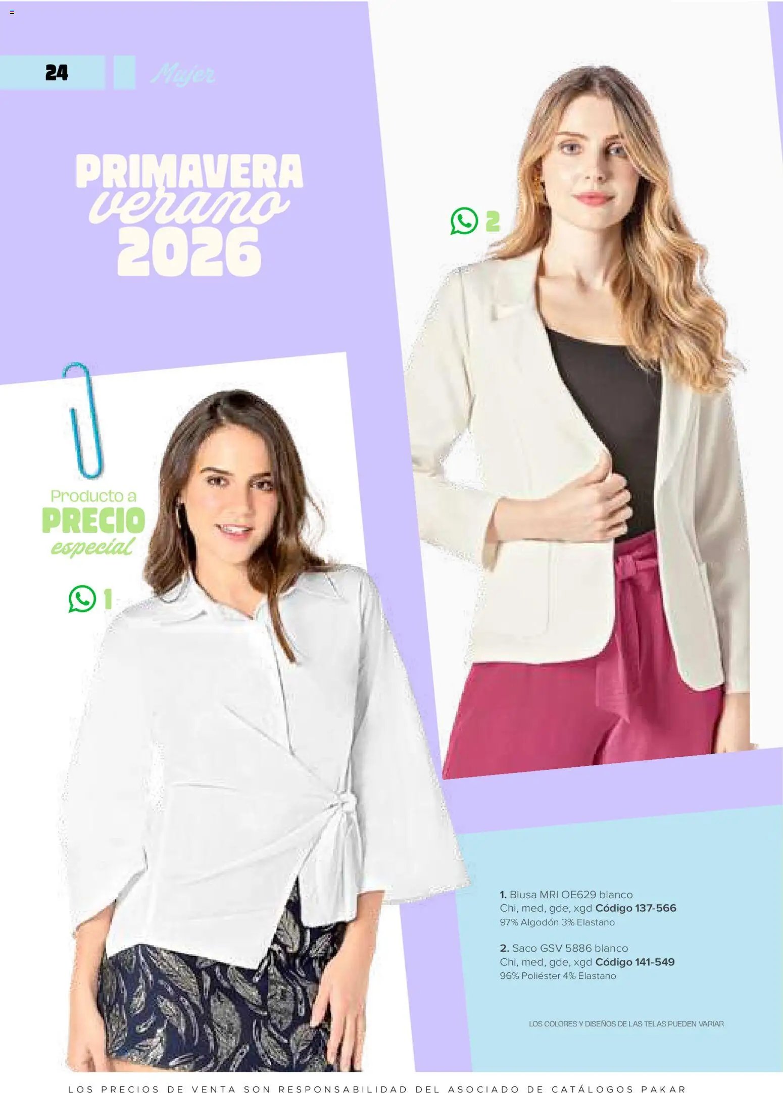 SC Pakar catálogo Ropa