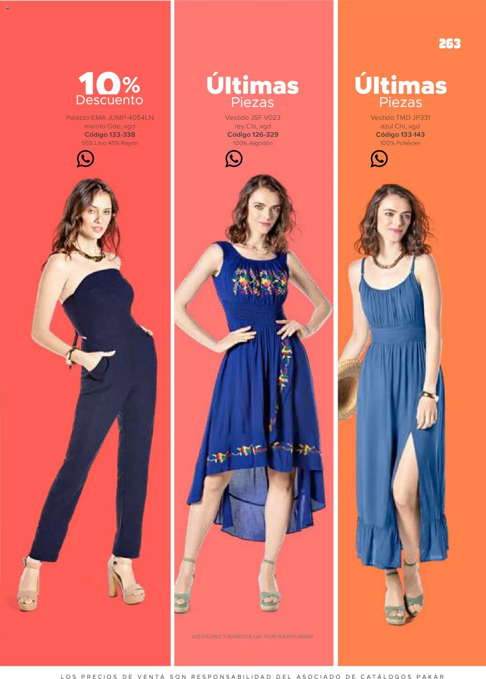SC Pakar catálogo Ropa