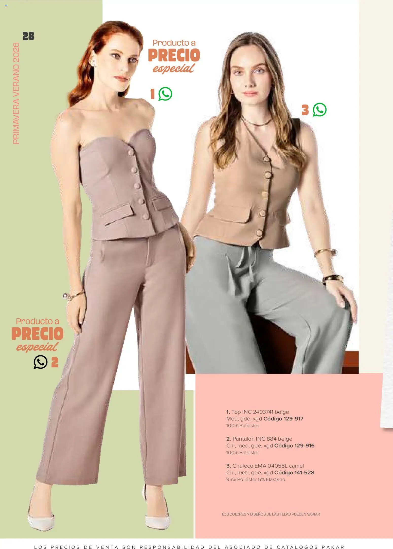SC Pakar catálogo Ropa