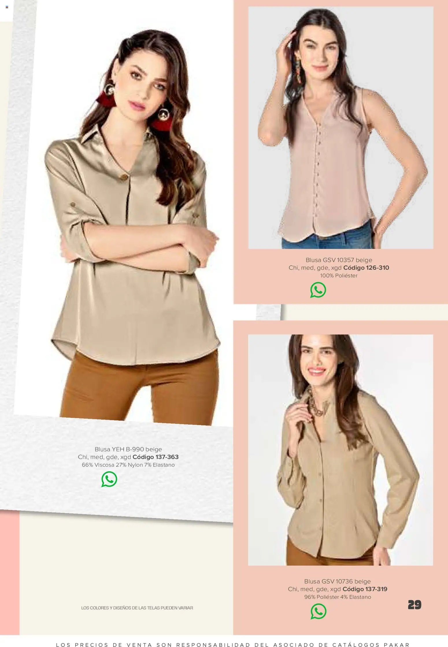 SC Pakar catálogo Ropa