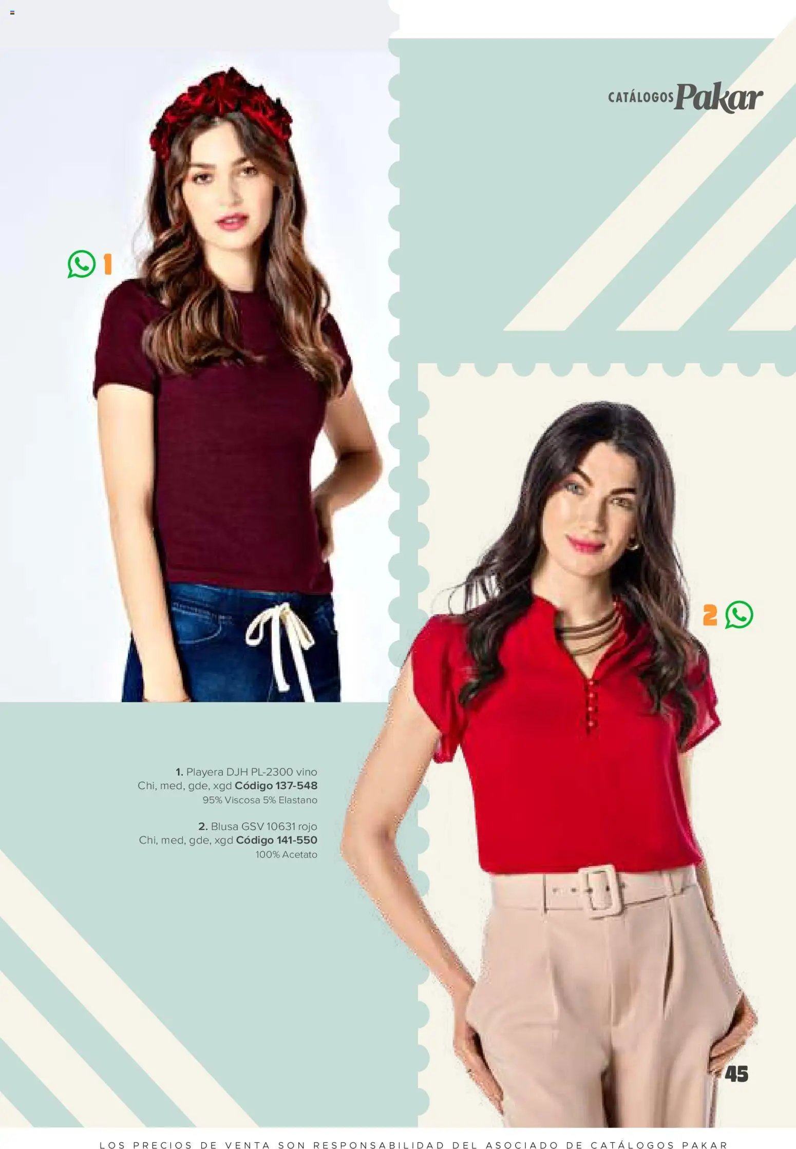 SC Pakar catálogo Ropa