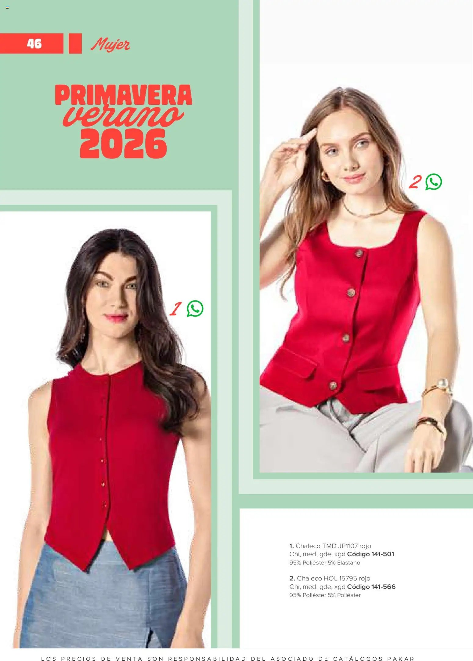 SC Pakar catálogo Ropa