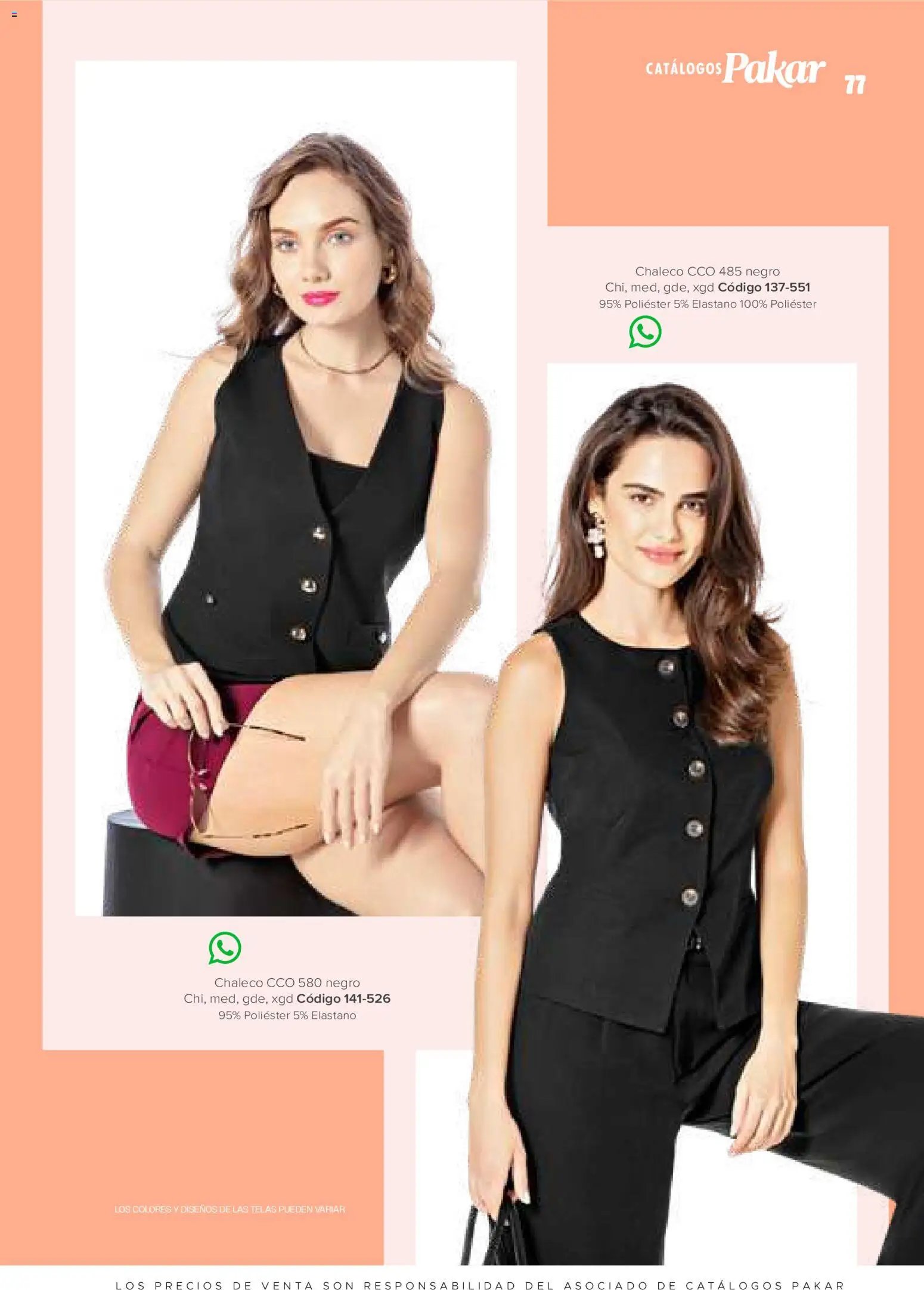 SC Pakar catálogo Ropa