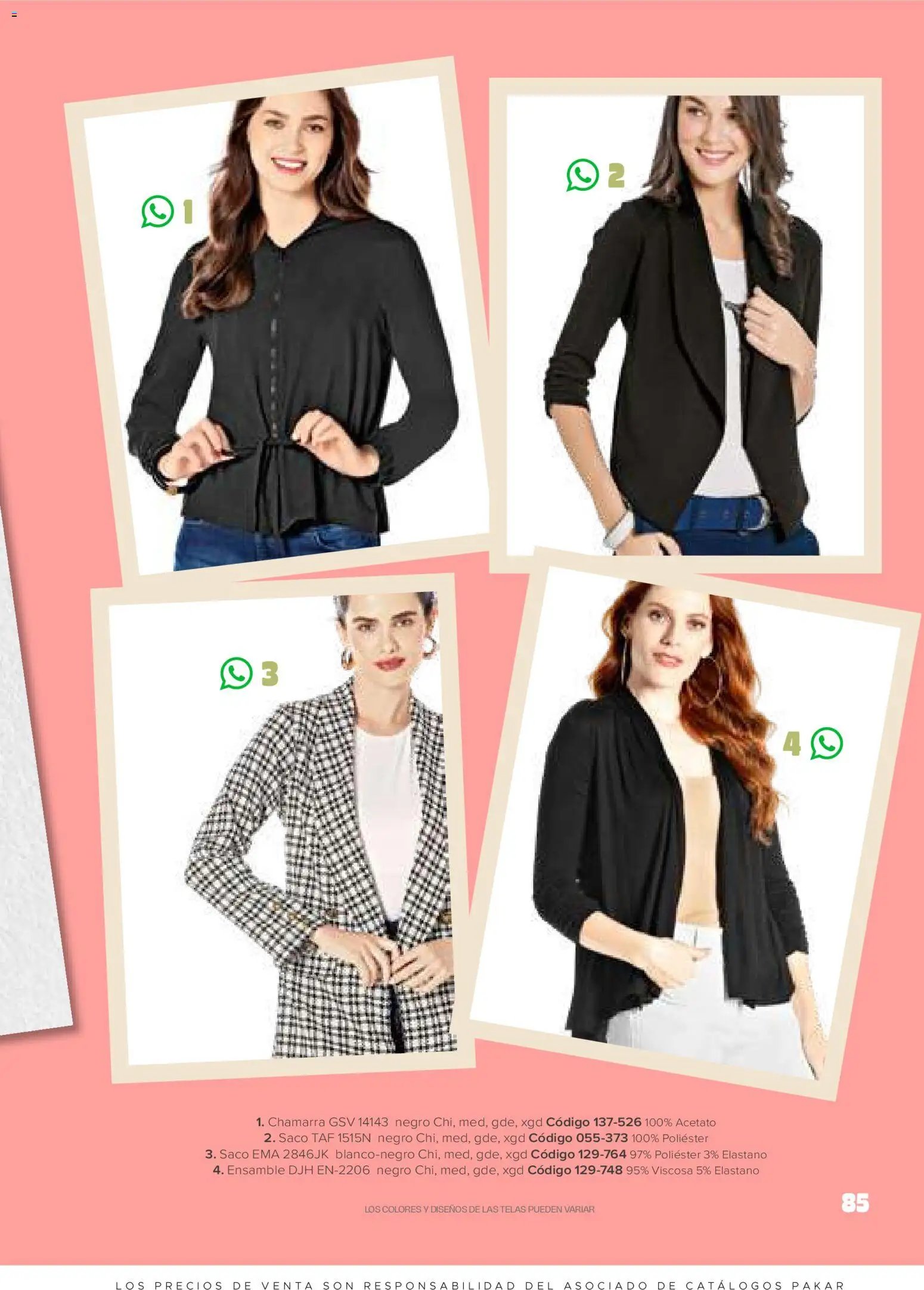 SC Pakar catálogo Ropa