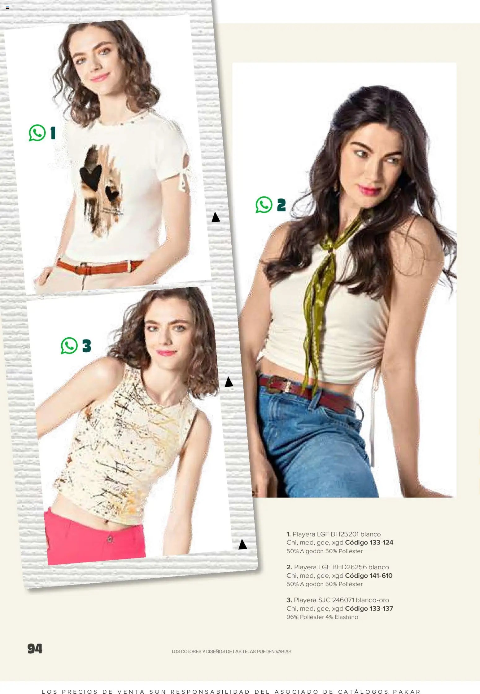 SC Pakar catálogo Ropa