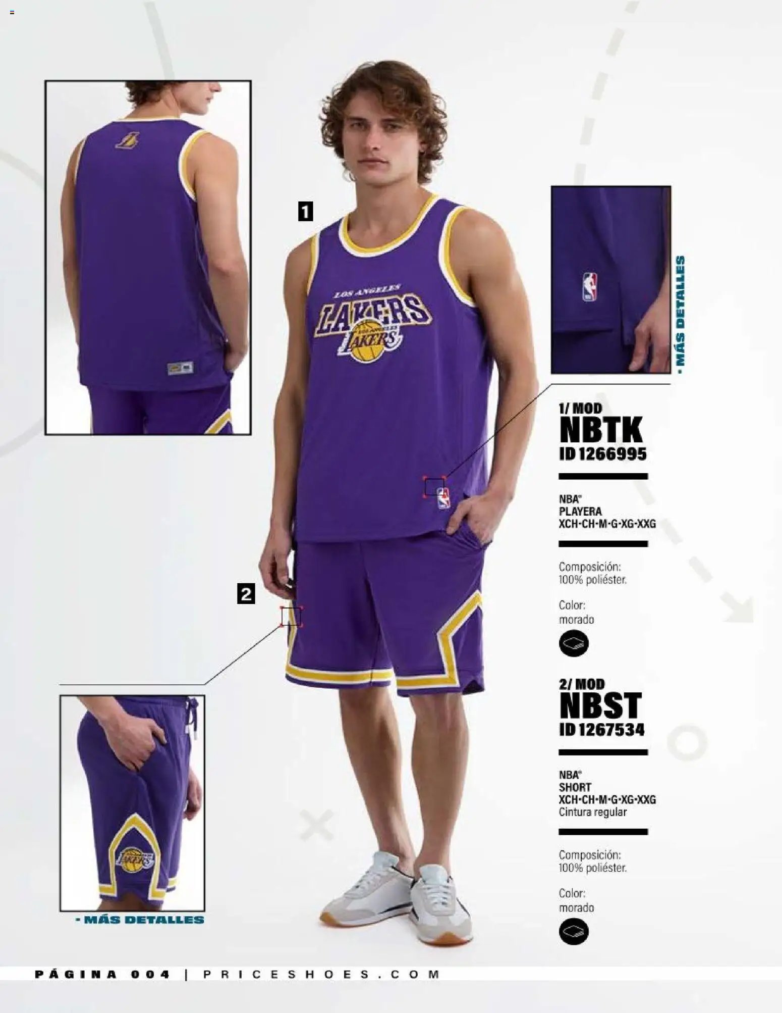 Price Shoes catálogo NBA 