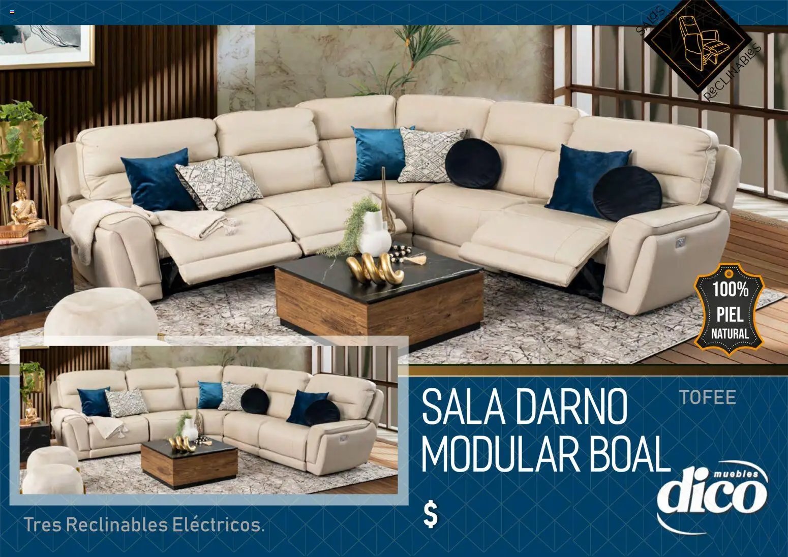 Muebles Dico catálogo Salas reclinables 