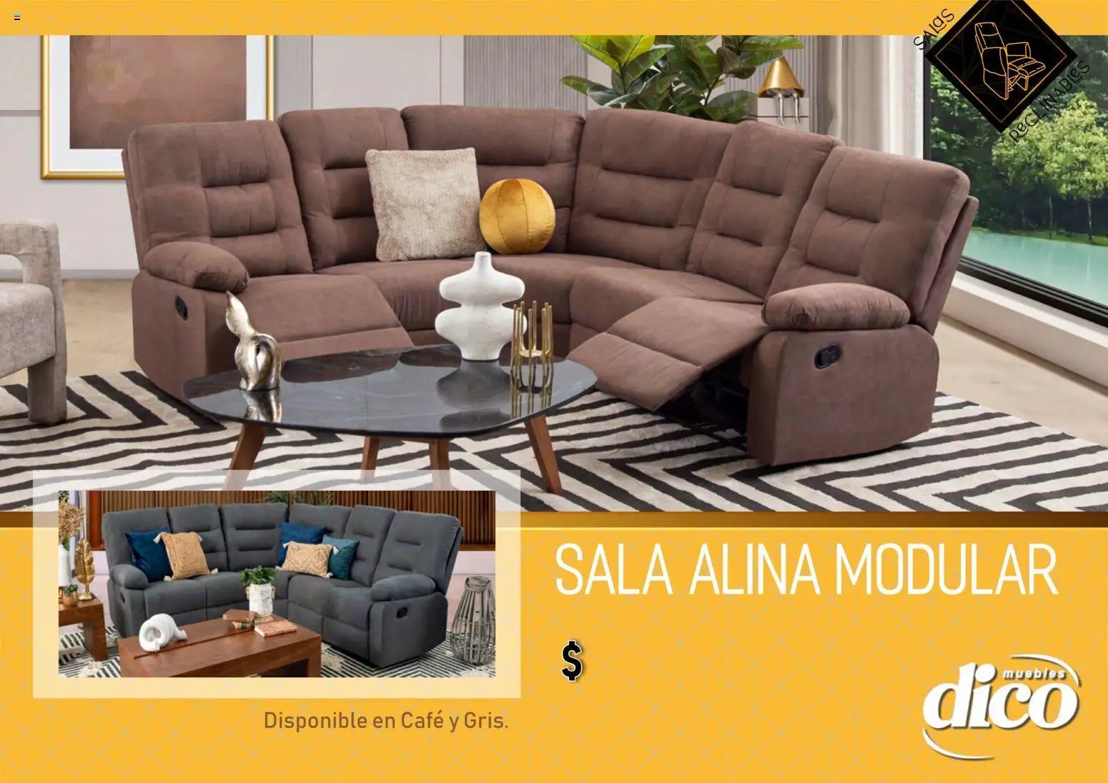 Muebles Dico catálogo Salas reclinables 