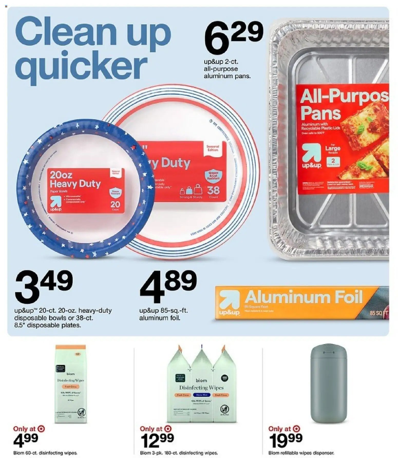 Target folleto