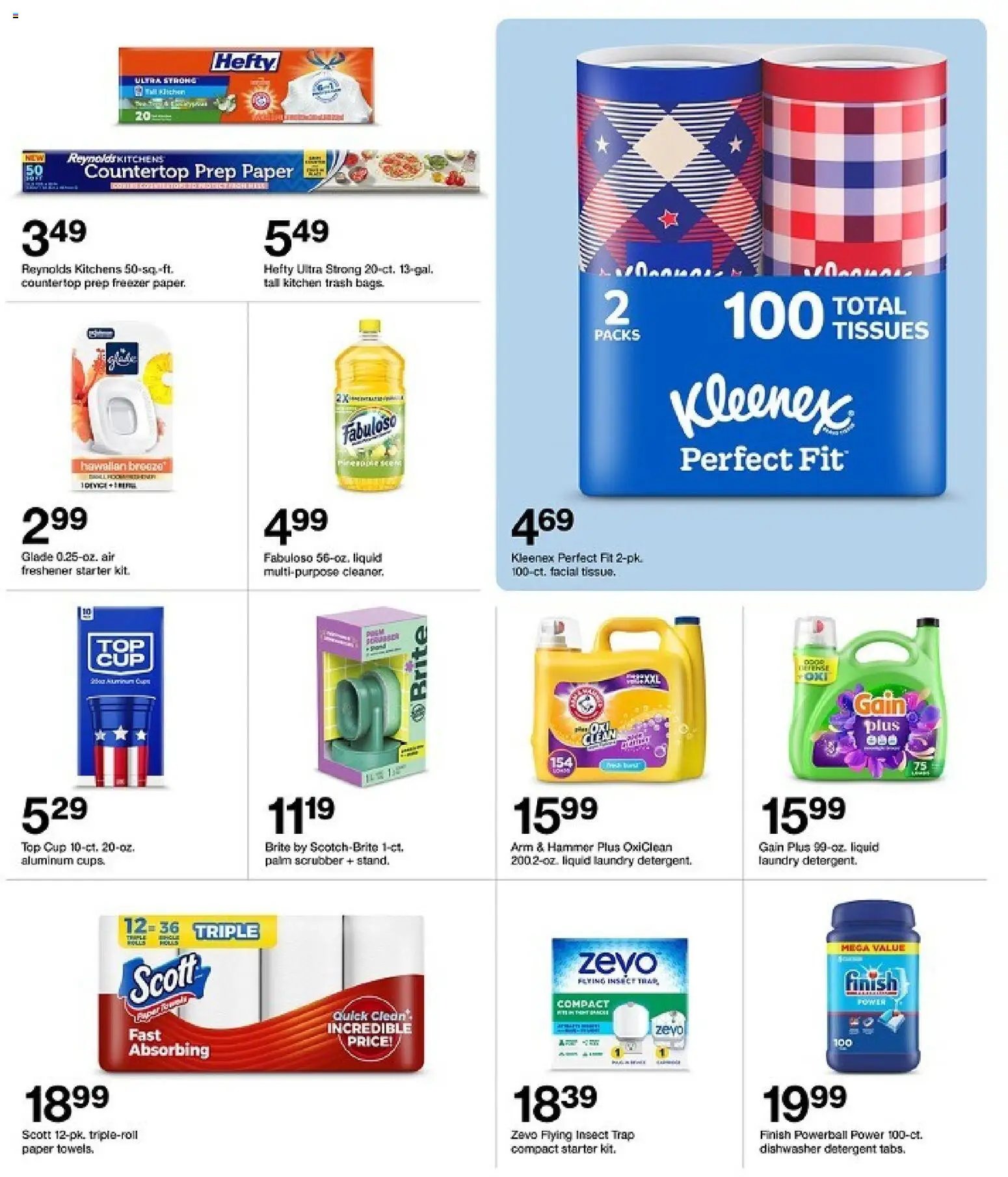 Target folleto
