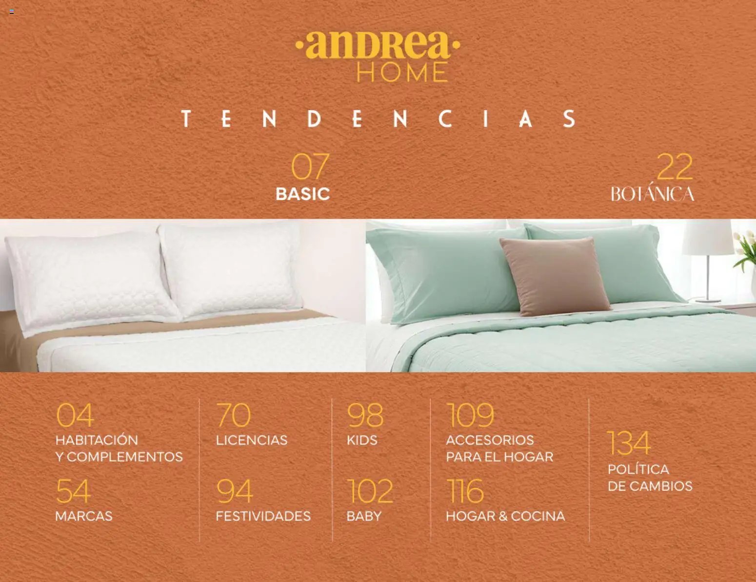 Andrea catálogo Home