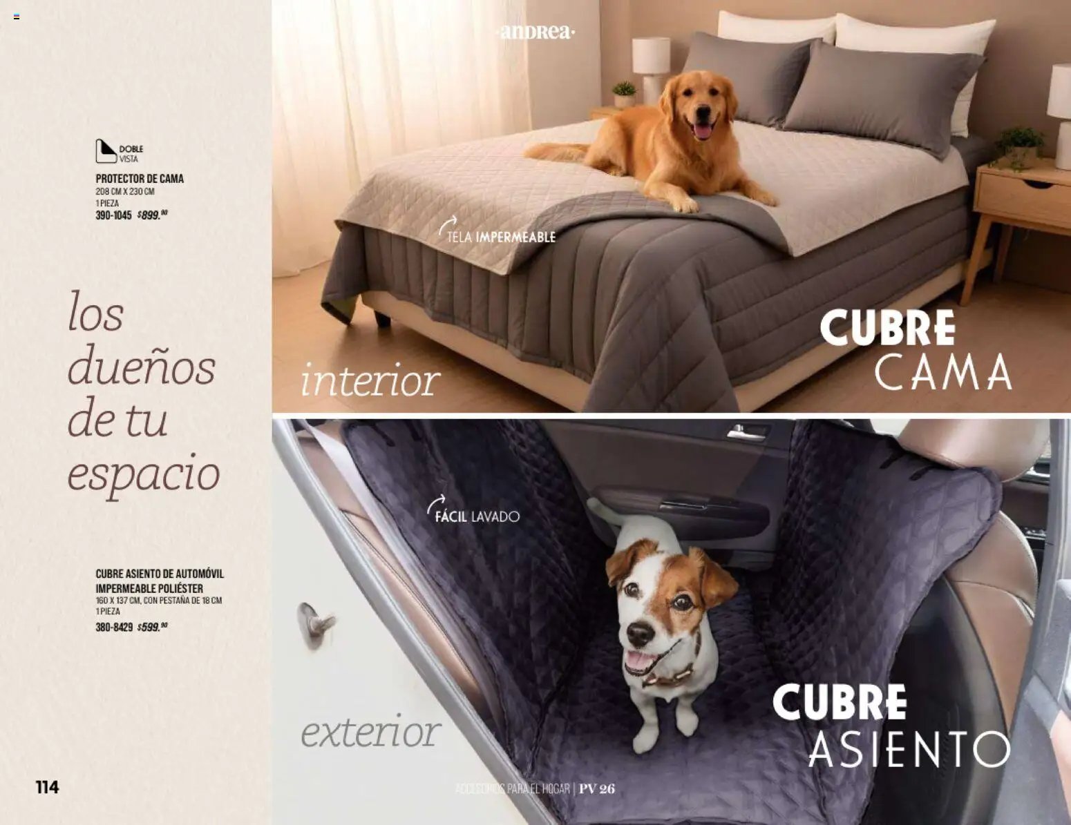 Andrea catálogo Home