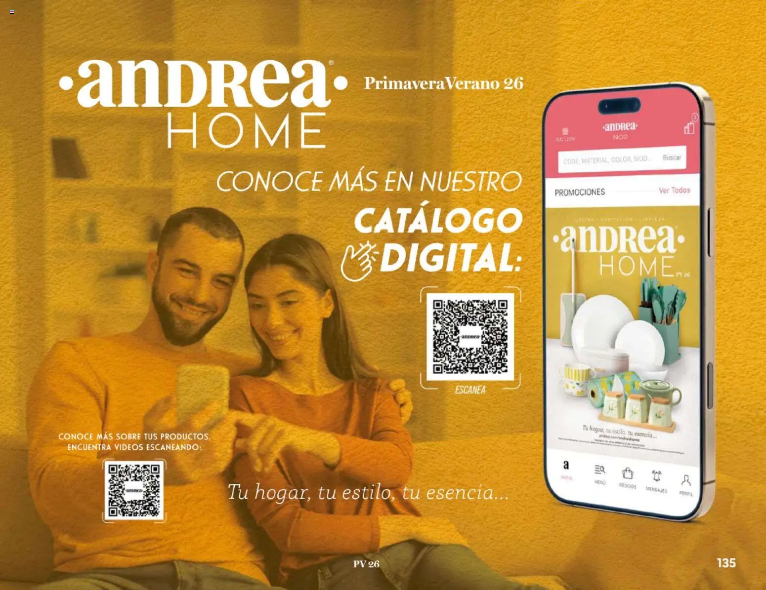 Andrea catálogo Home