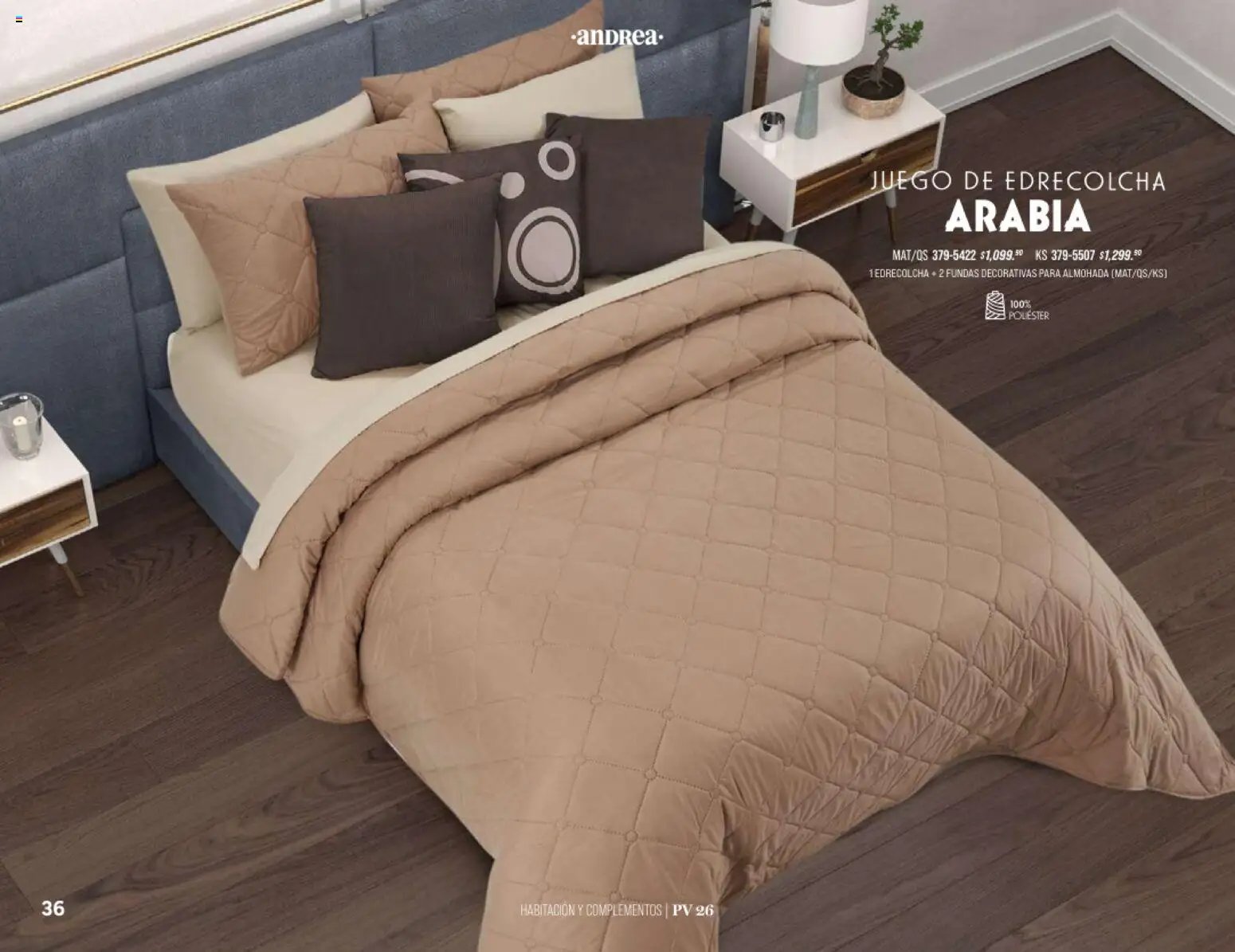 Andrea catálogo Home