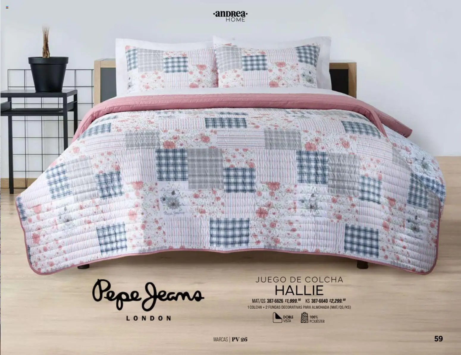 Andrea catálogo Home