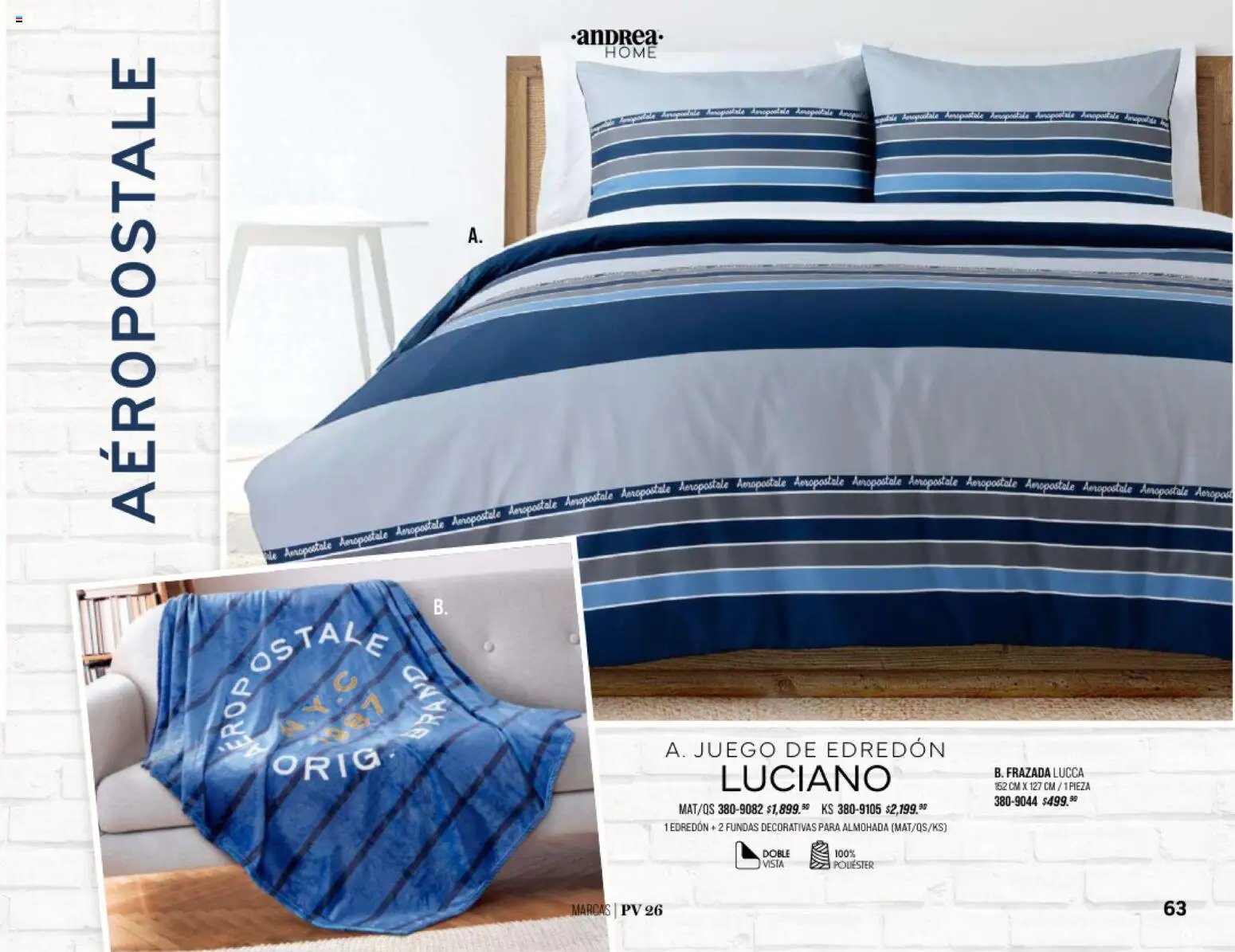 Andrea catálogo Home