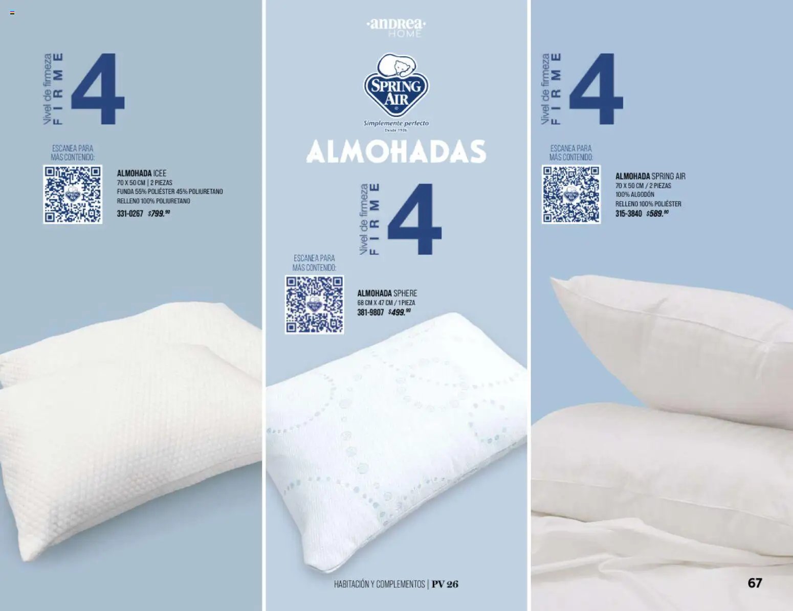 Andrea catálogo Home