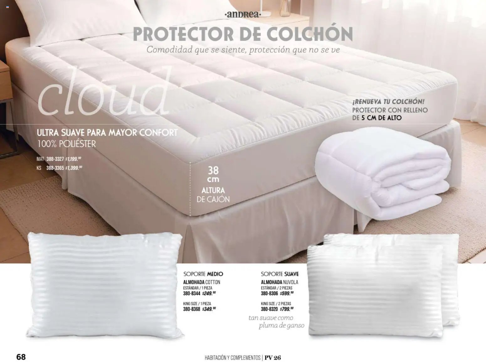 Andrea catálogo Home
