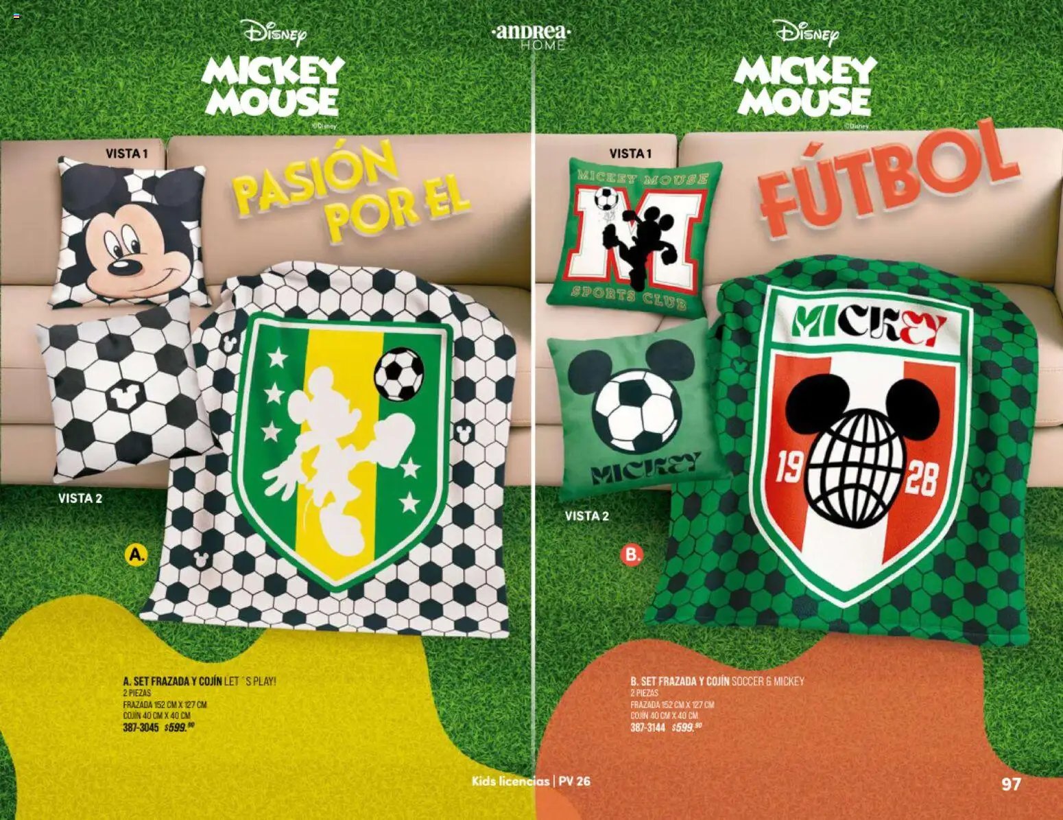 Andrea catálogo Home
