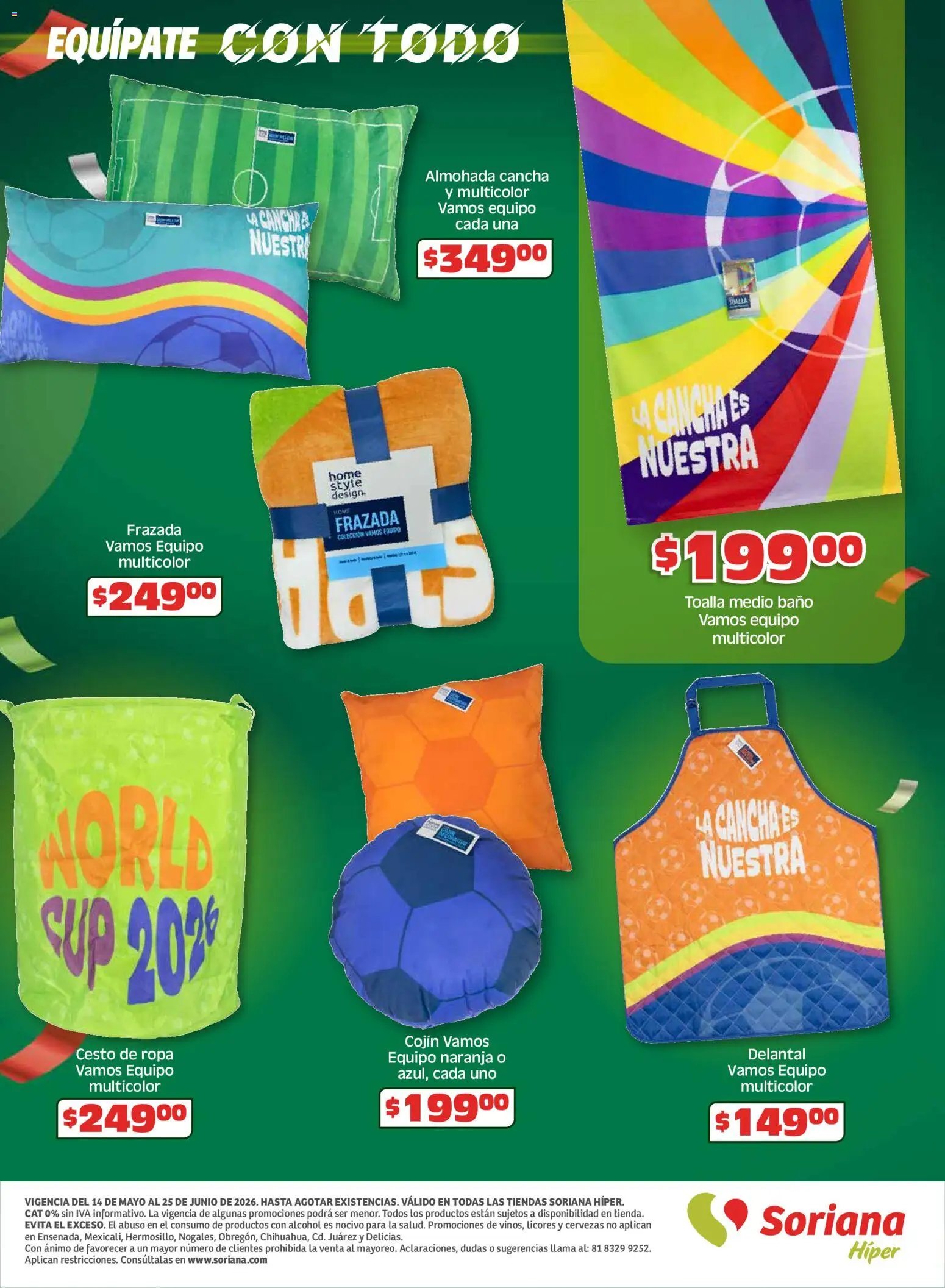 Soriana En México apoyamos con todo Híper Nacional