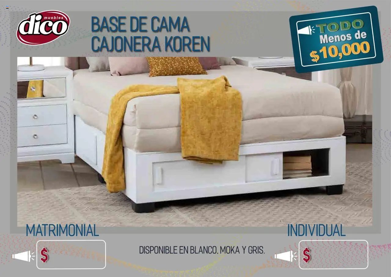 Muebles Dico - Catálogo TODO menos de 10000