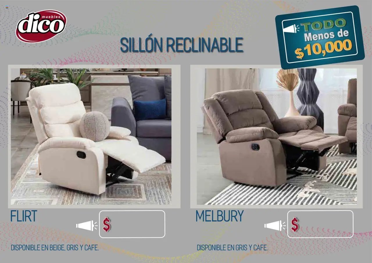 Muebles Dico - Catálogo TODO menos de 10000