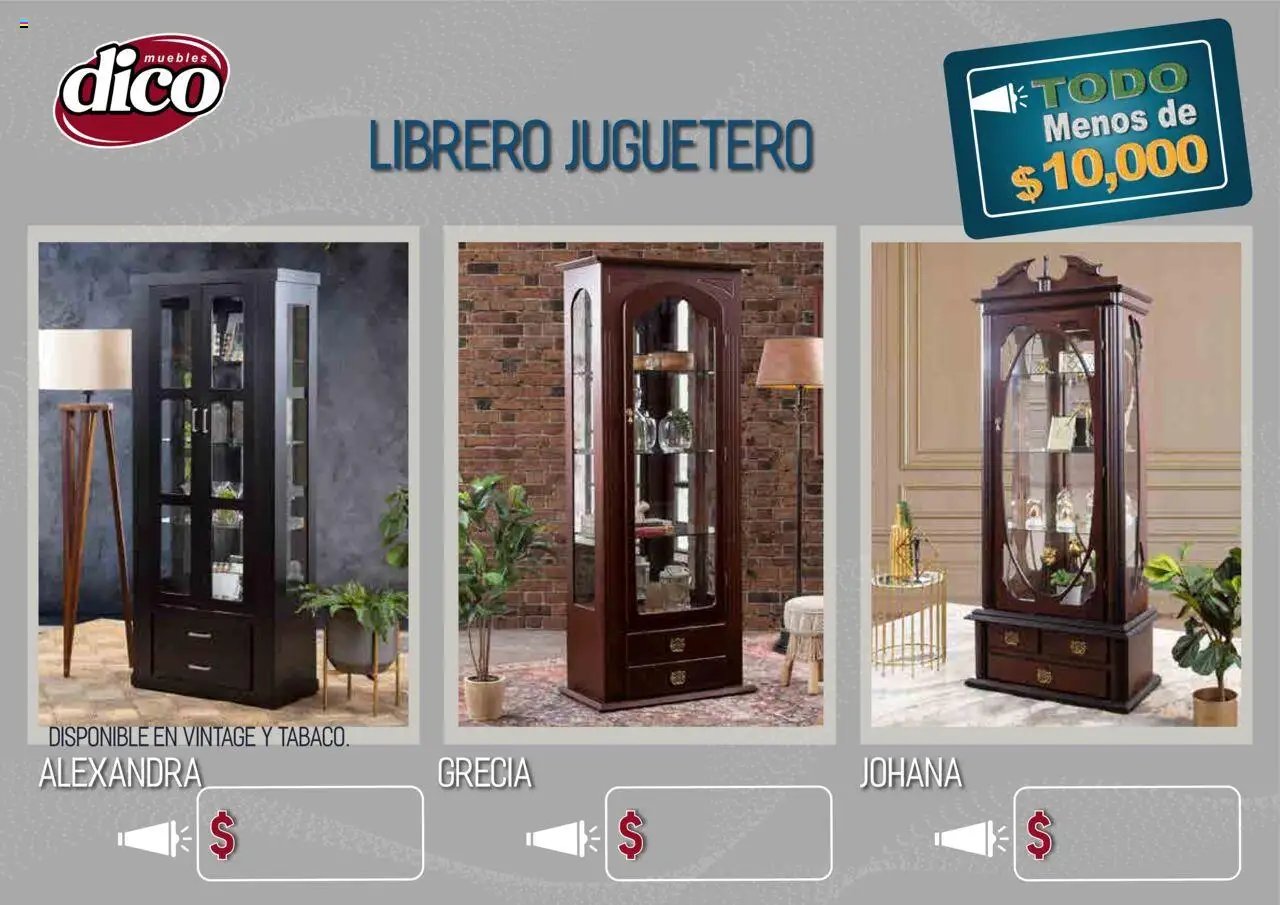 Muebles Dico - Catálogo TODO menos de 10000