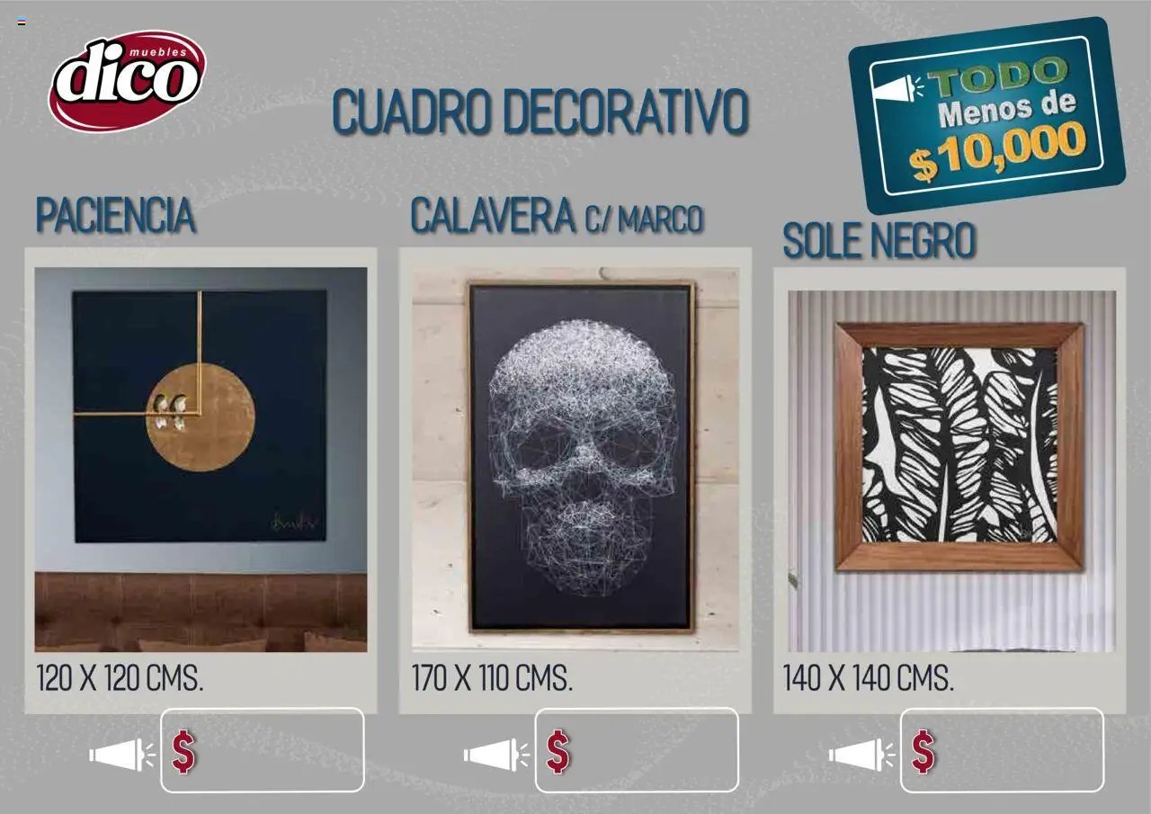 Muebles Dico - Catálogo TODO menos de 10000