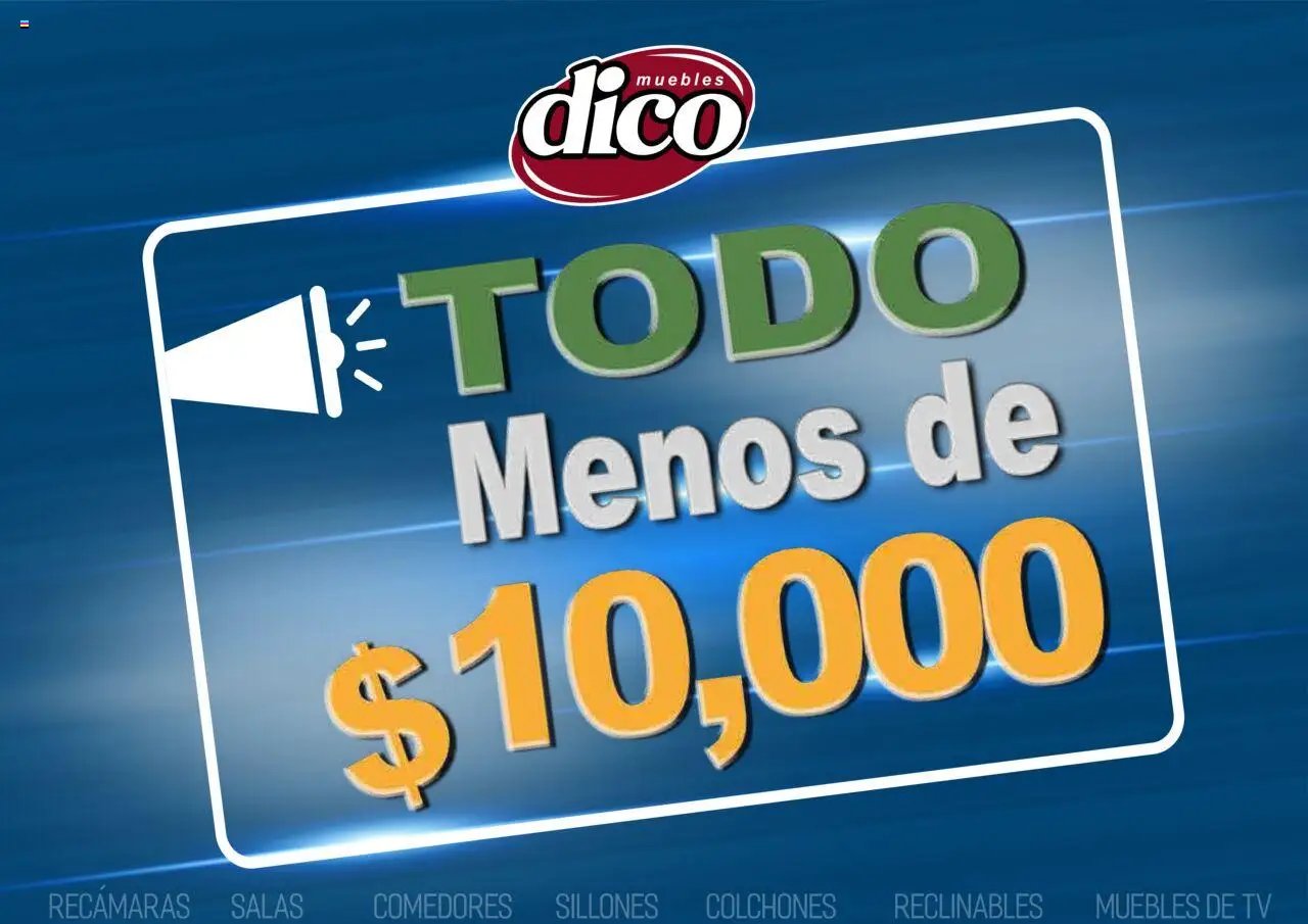 Muebles Dico - Catálogo TODO menos de 10000