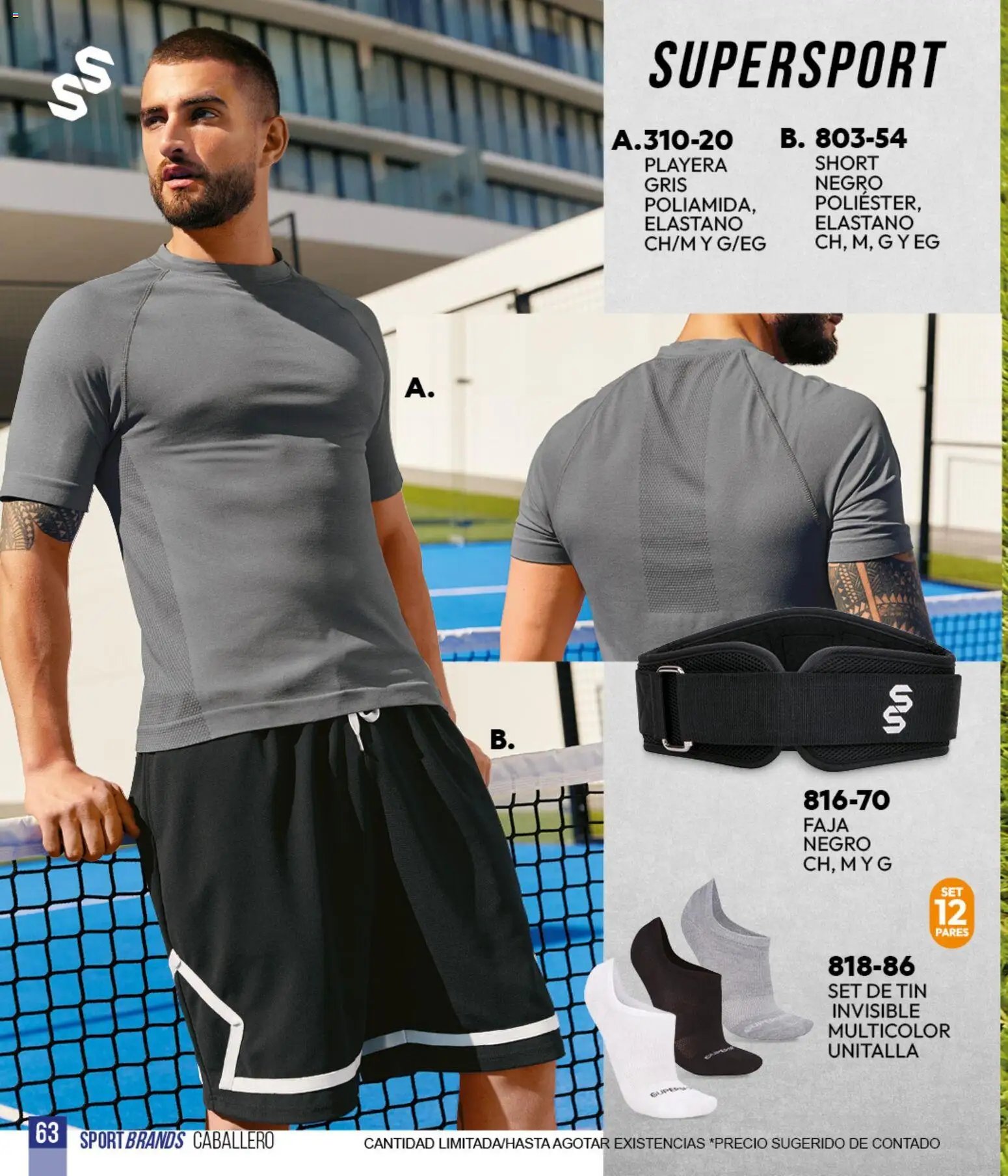 Cklass catálogo Sportbrands Verano Caballero