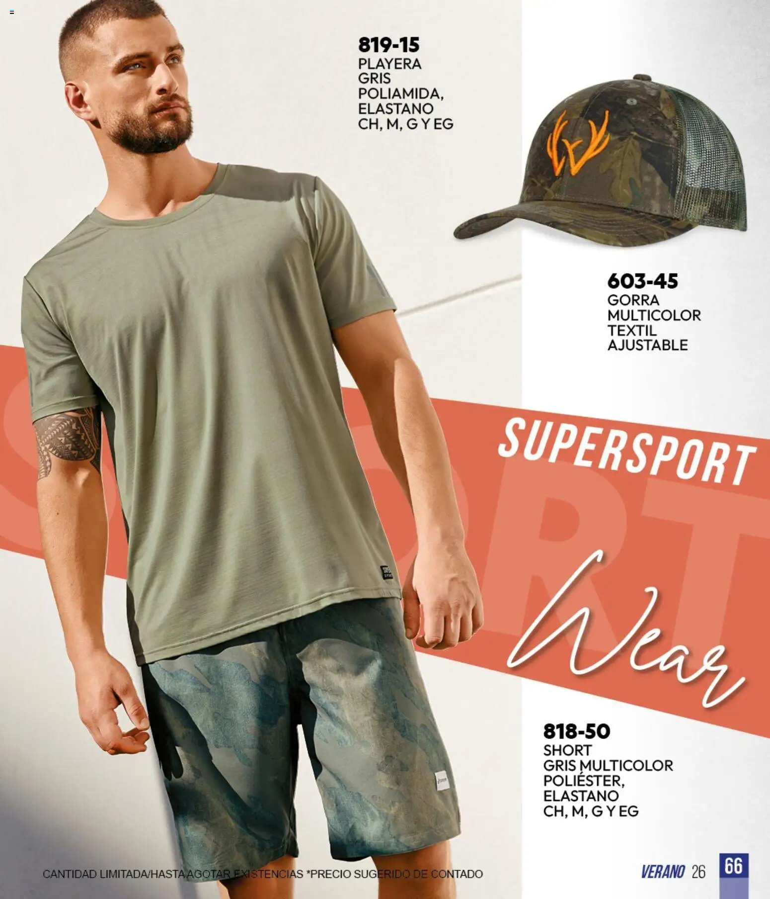 Cklass catálogo Sportbrands Verano Caballero
