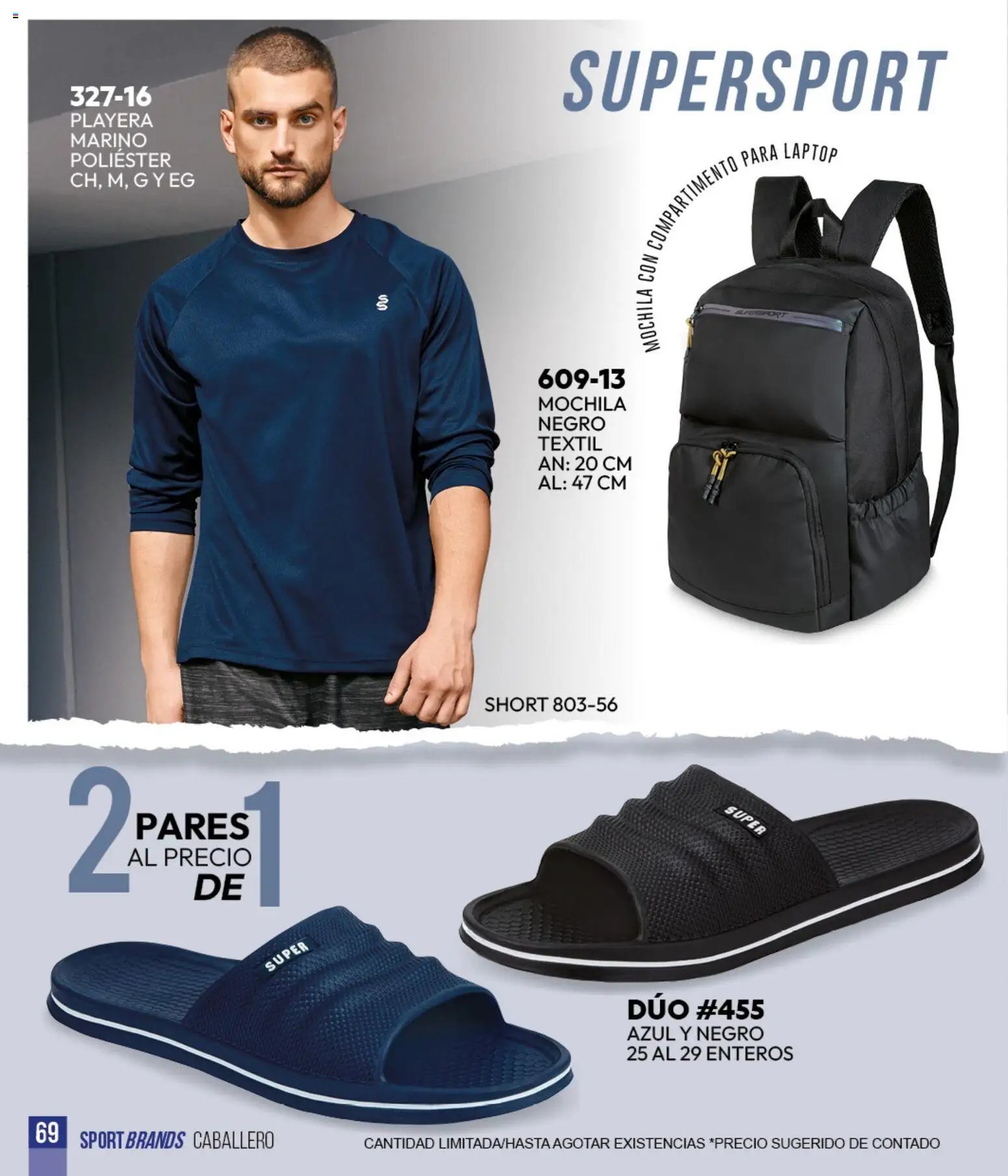 Cklass catálogo Sportbrands Verano Caballero