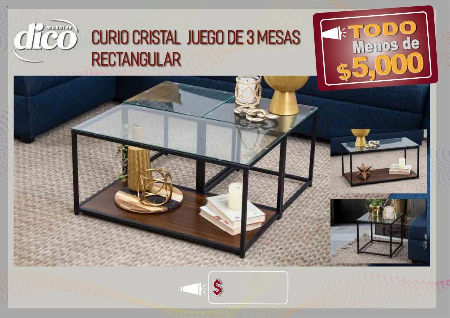 Muebles Dico catálogo Todo menos de 5000 Pacifico