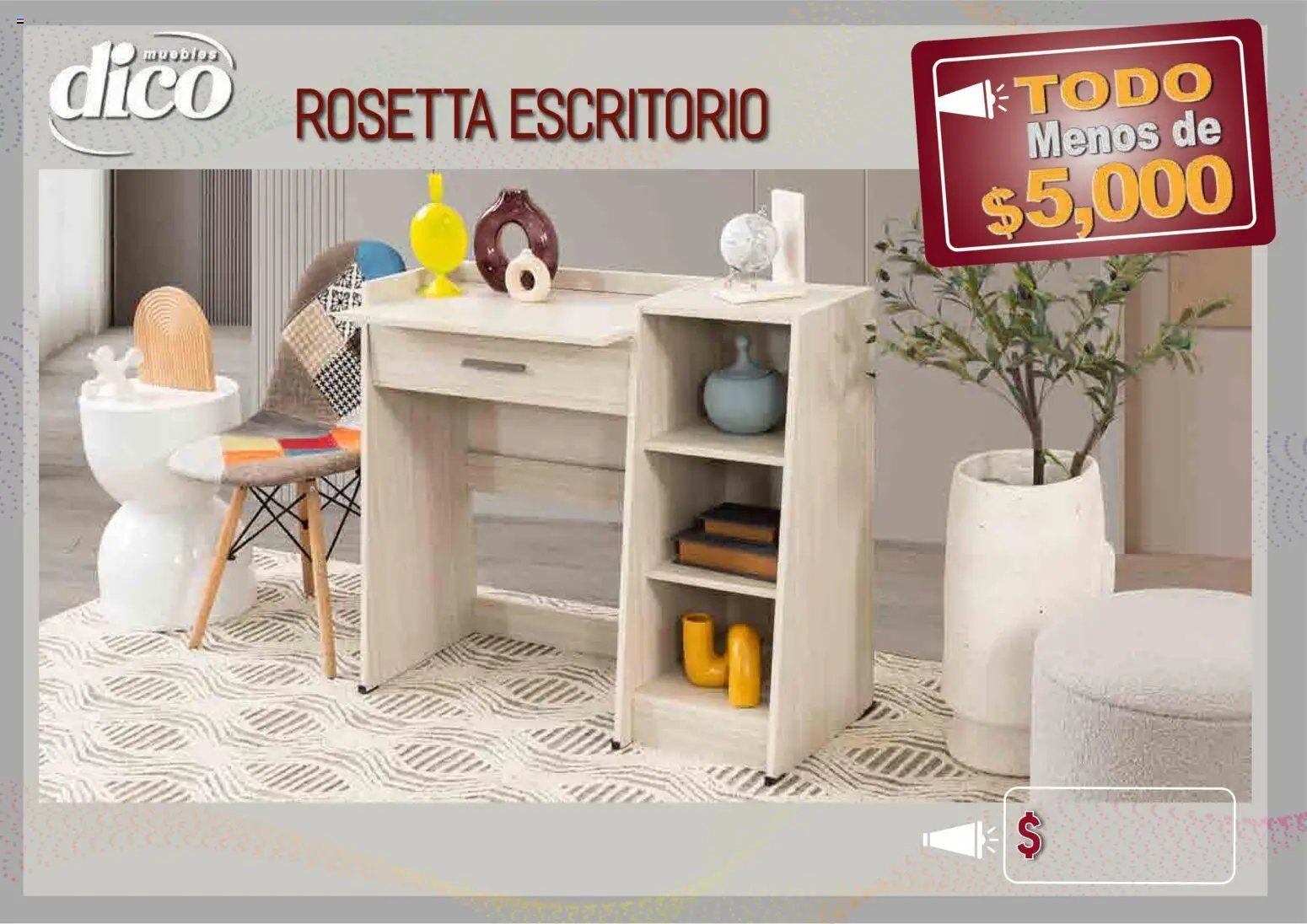 Muebles Dico catálogo Todo menos de 5000 Pacifico