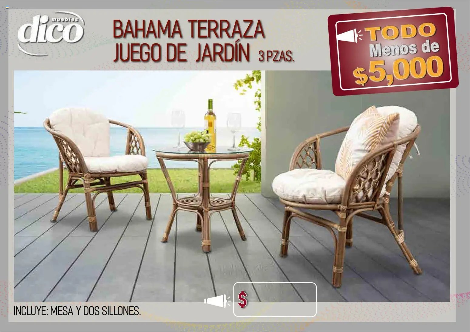 Muebles Dico catálogo Todo menos de 5000 Pacifico