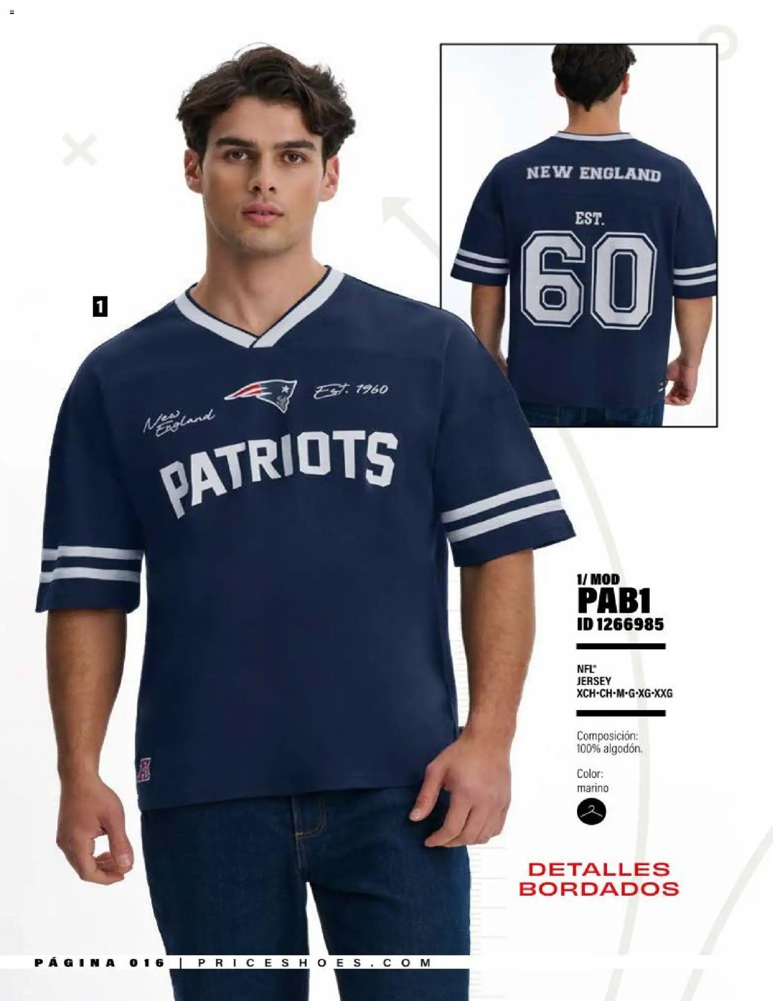 Price Shoes catálogo NFL