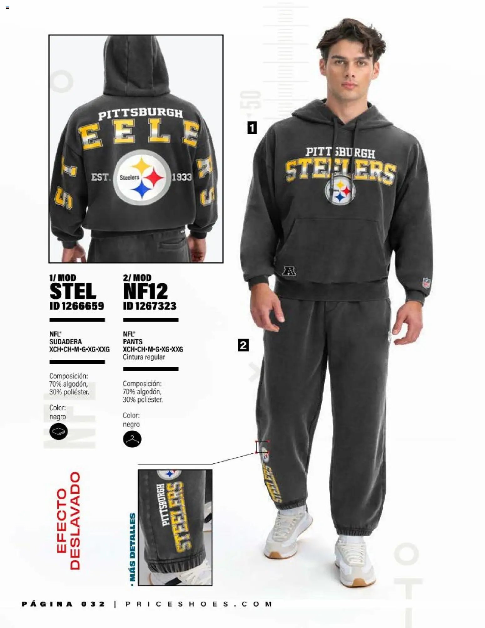 Price Shoes catálogo NFL