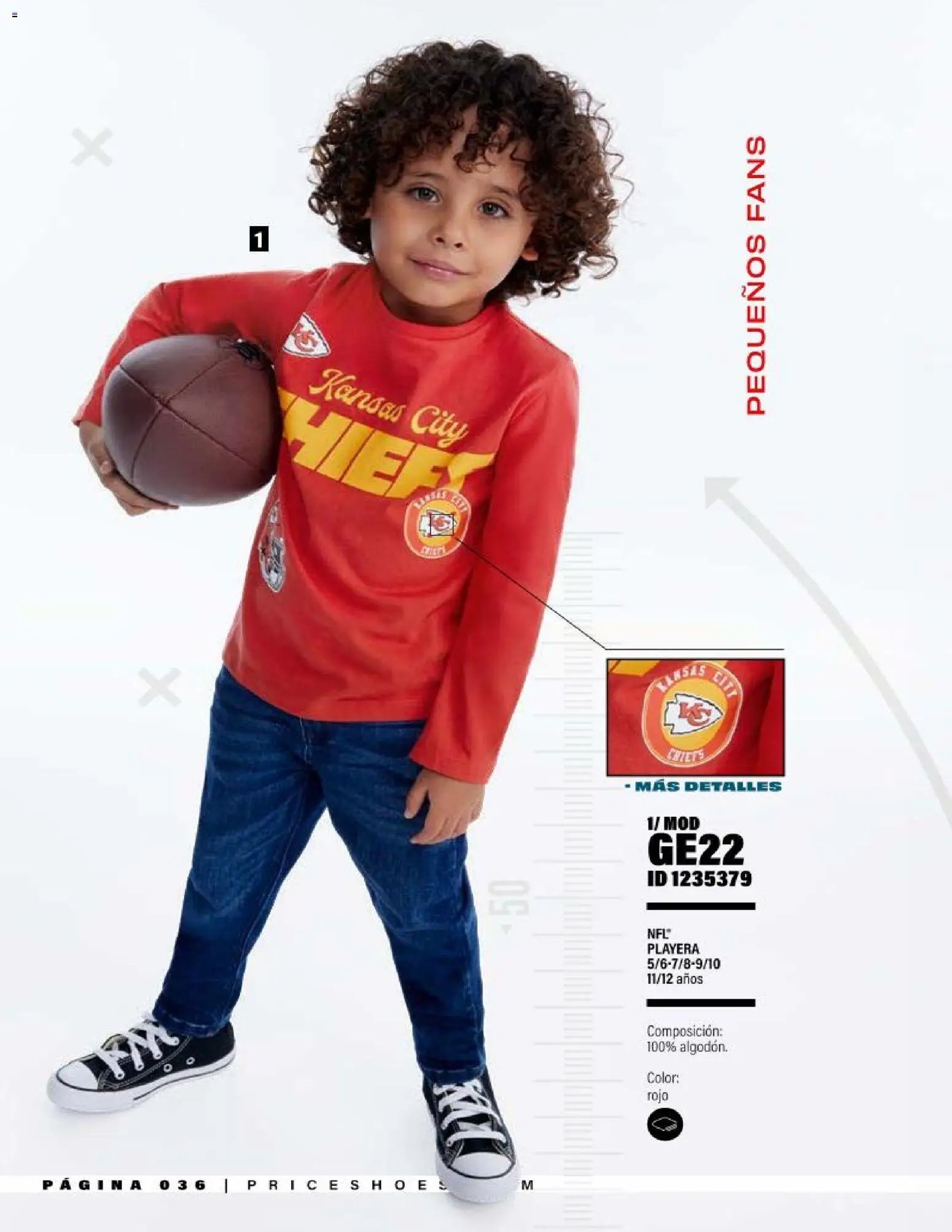 Price Shoes catálogo NFL
